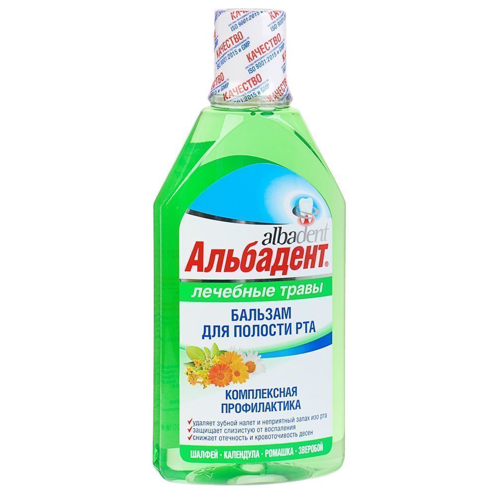 Альбадент-бальзам для полости рта, 400мл 