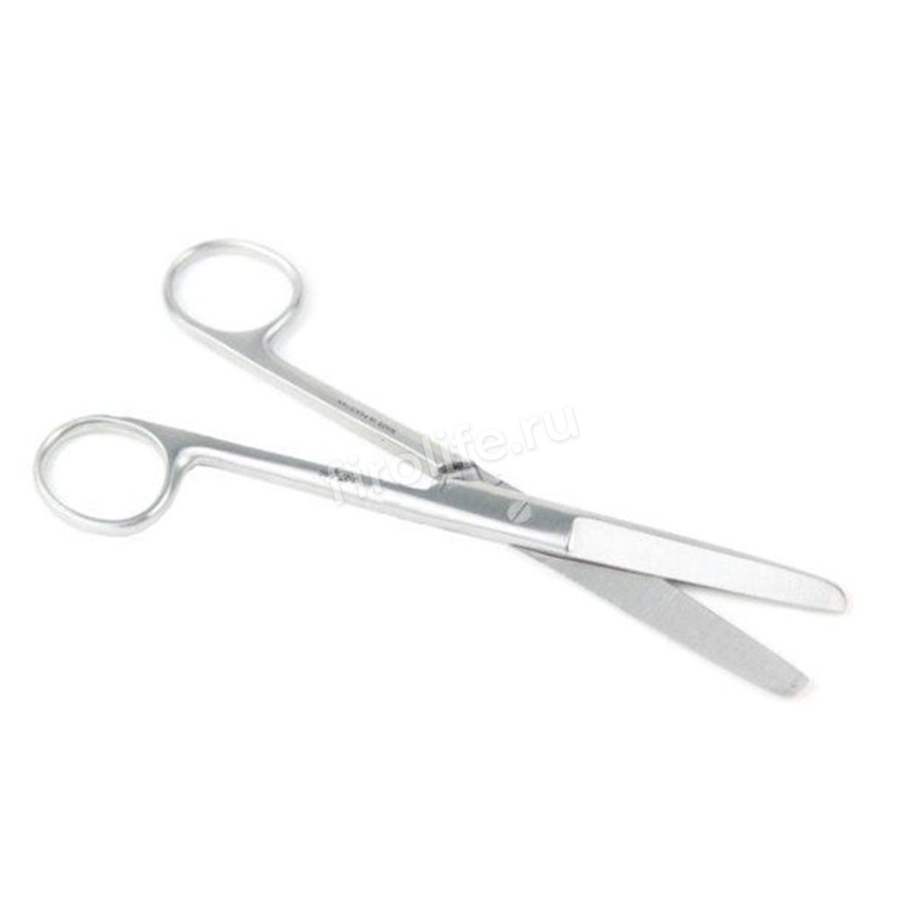 Ножницы тупоконечные, прямые, 170мм Surgicon, J-22-006