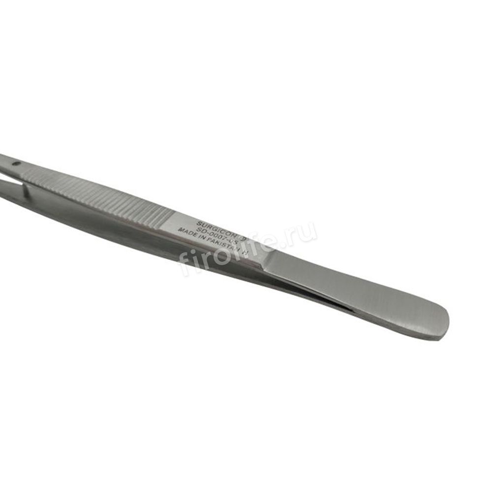 Пинцет зубной изогнутый 147 мм Surgicon, SD-0007-05