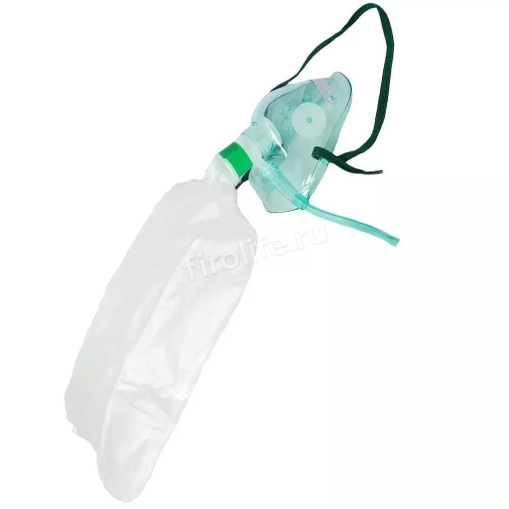 Маска кислородная с мешком и удлинительной трубкой FS931 (Alba Healthcare)