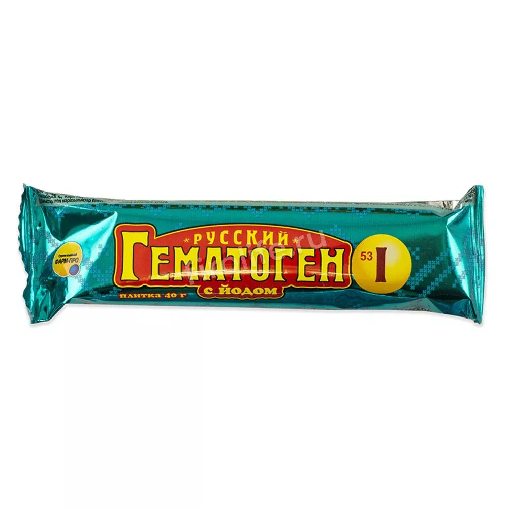 Гематоген "Русский", 40г (в ассортименте)