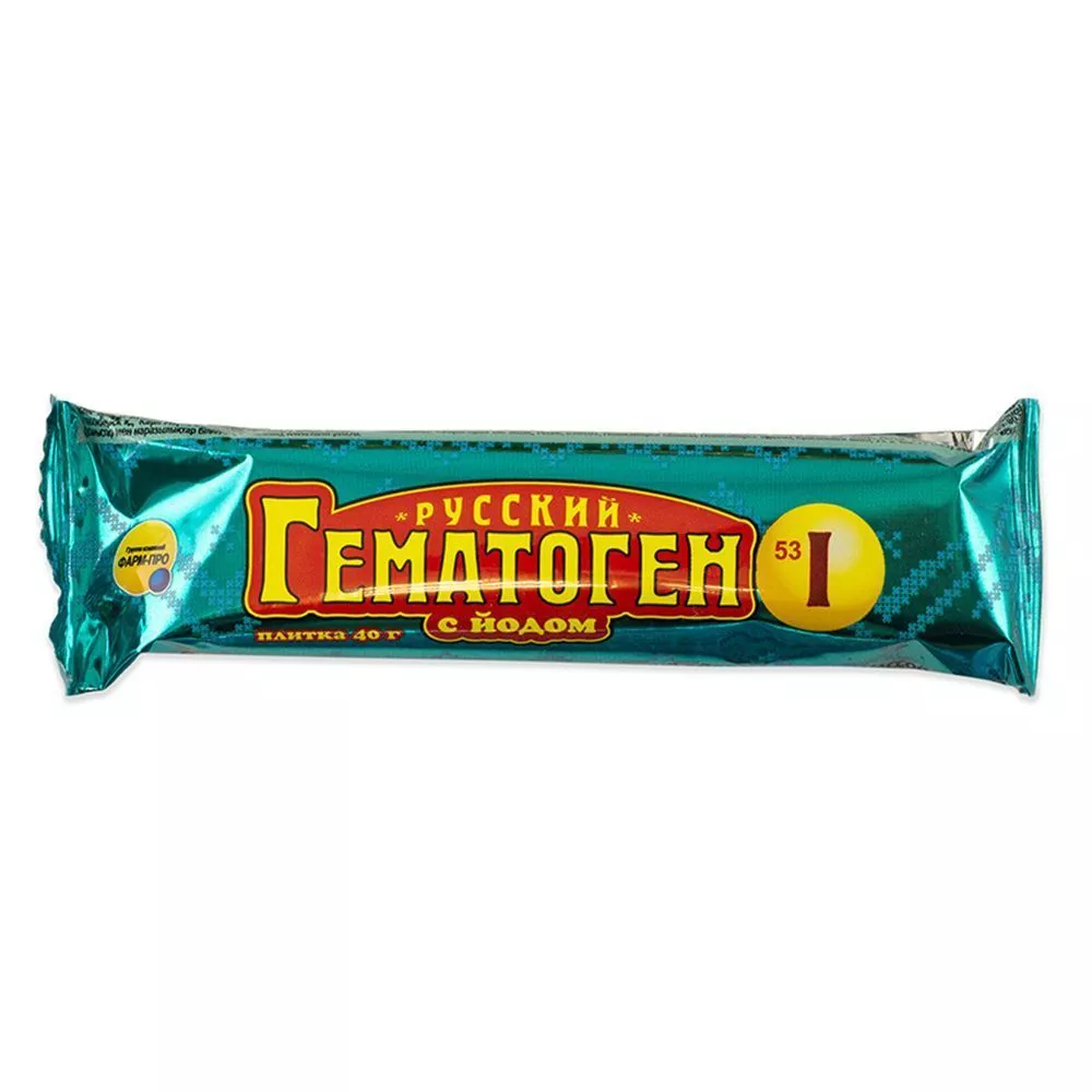 Гематоген "Русский", 40г (в ассортименте)