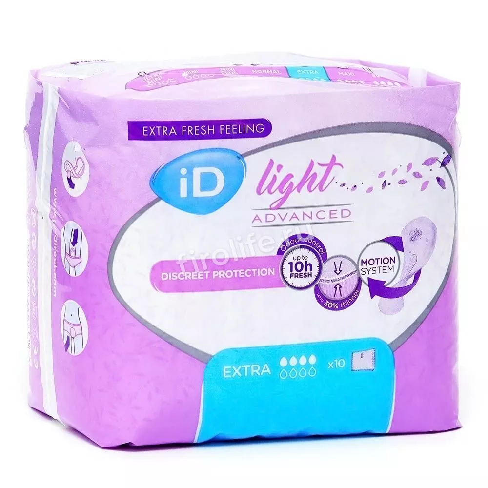 Прокладки урологические iD Light Advanced Extra