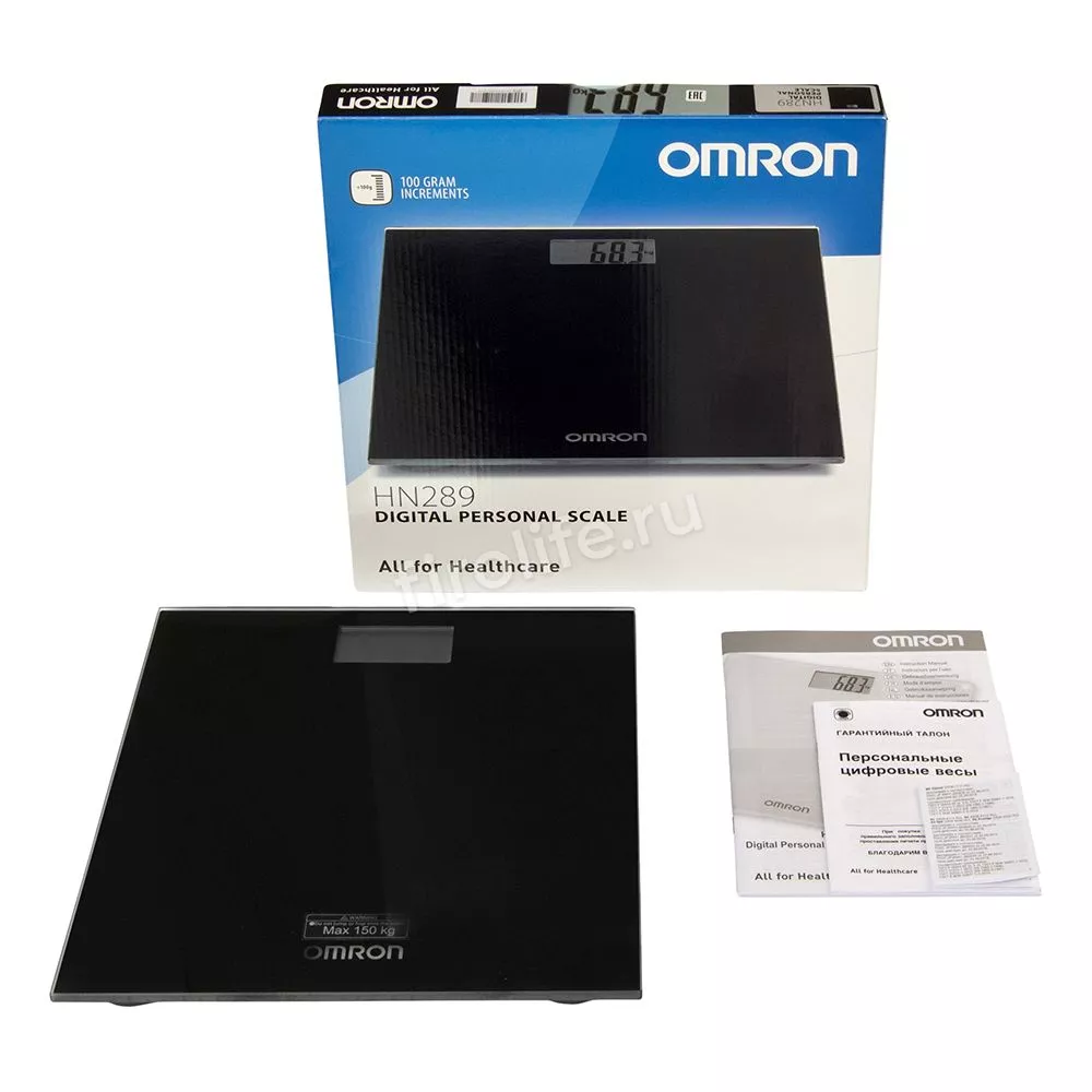 Весы персональные цифровые OMRON HN-289-EBК