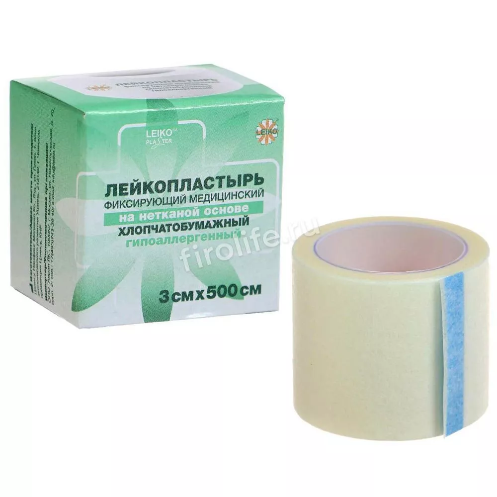 Лейкопластырь на нетканой основе в катушке LEIKO